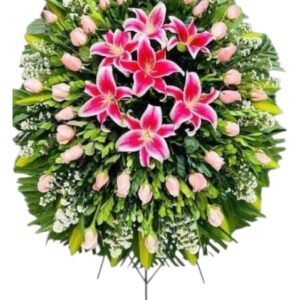 Corona parante floral