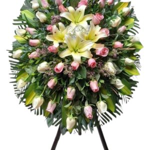 Corona parante floral